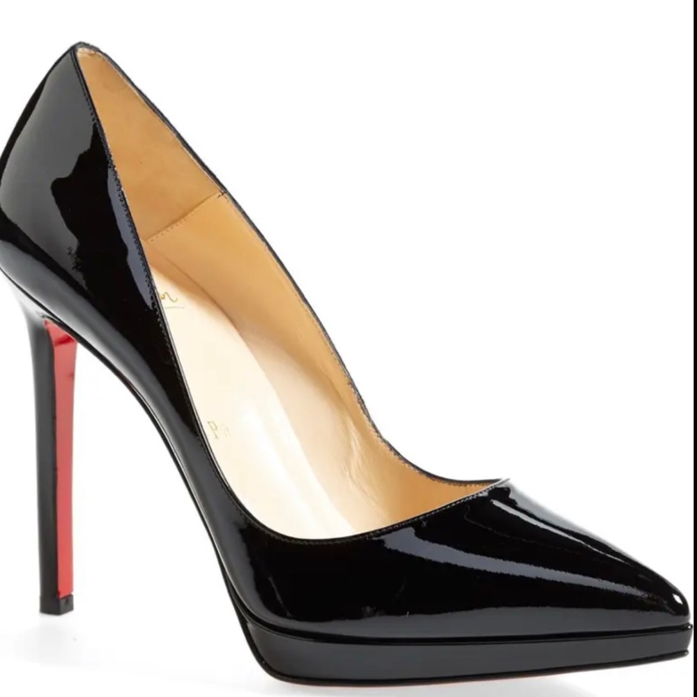 Christian Louboutin Pigalle Plato 39 1/2 8.5